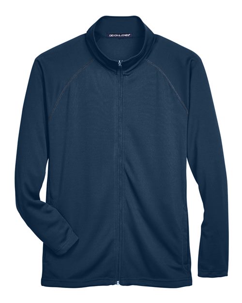 Men's Stretch Tech-Shell® Compass Full-Zip Jacket - Navy Front