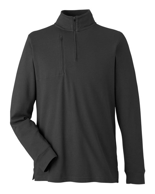 Men's New Classics® Performance Quarter-Zip Pullover - Black Front