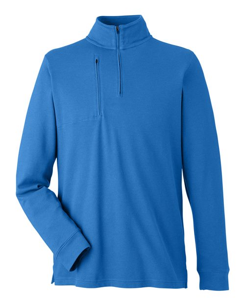 Men's New Classics® Performance Quarter-Zip Pullover - French Blue Front