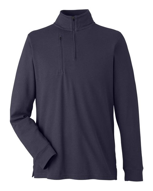 Men's New Classics® Performance Quarter-Zip Pullover - Navy Front