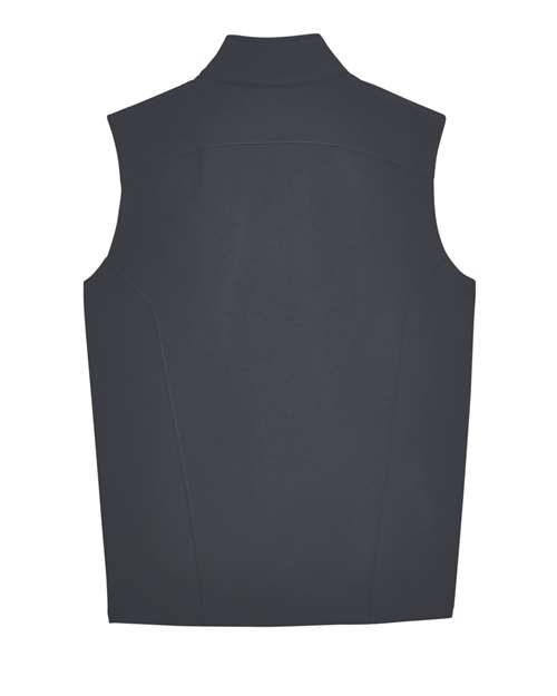 Men's Cruise Two-Layer Fleece Bonded Soft Shell Vest - Carbon Back