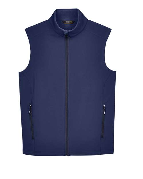 Men's Cruise Two-Layer Fleece Bonded Soft Shell Vest - Classic Navy Front