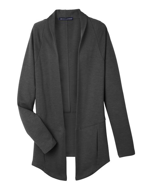 Women's New Classics® Charleston Cardigan - Black Melange Front