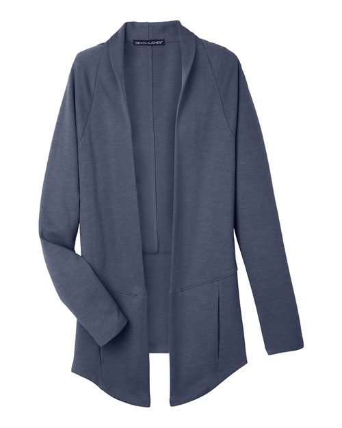 Women's New Classics® Charleston Cardigan - Navy Melange Front