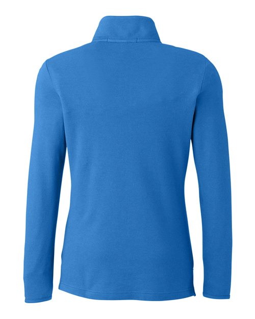 Women's New Classics® Performance Quarter-Zip Pullover - French Blue Back