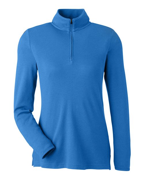 Women's New Classics® Performance Quarter-Zip Pullover - French Blue Front