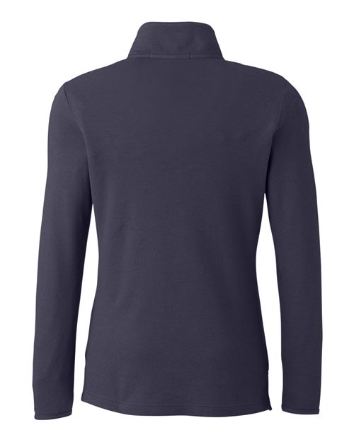 Women's New Classics® Performance Quarter-Zip Pullover - Navy Back