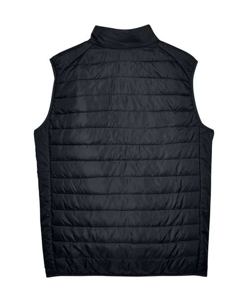 Men's Prevail Packable Puffer Vest - Black Back