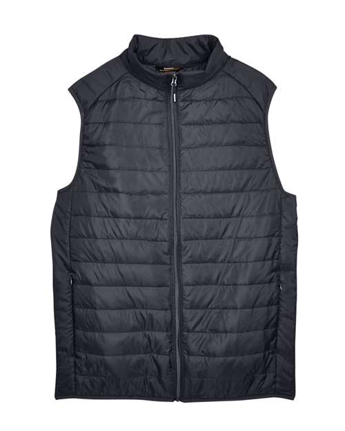 Men's Prevail Packable Puffer Vest - Carbon Front