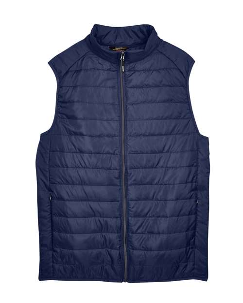 Men's Prevail Packable Puffer Vest - Classic Navy Front