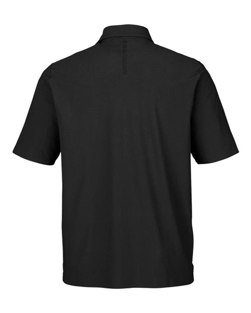 Men's CrownLux Performance® Windsor Welded Polo - Black Back