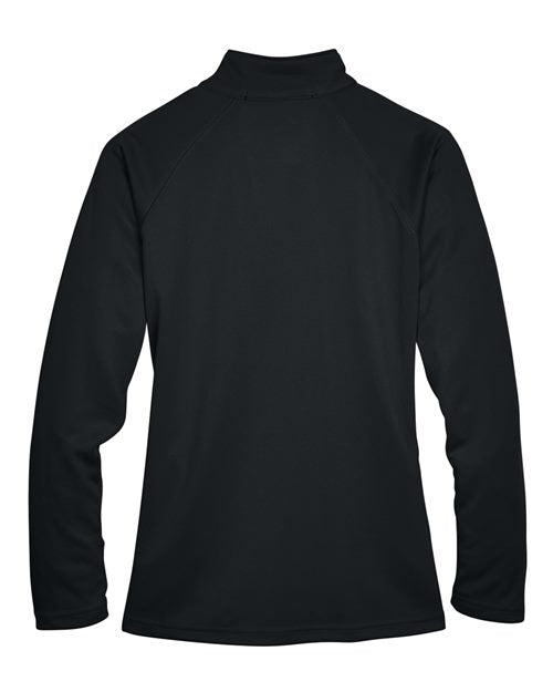 Women's Stretch Tech-Shell® Compass Quarter-Zip Pullover - Black Back