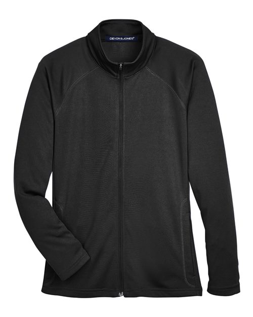 Women's Stretch Tech-Shell® Compass Full-Zip Jacket - Black Front