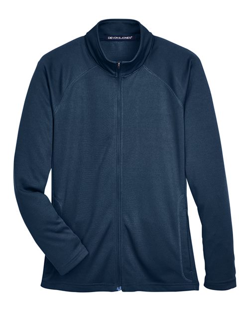 Women's Stretch Tech-Shell® Compass Full-Zip Jacket - Navy Front