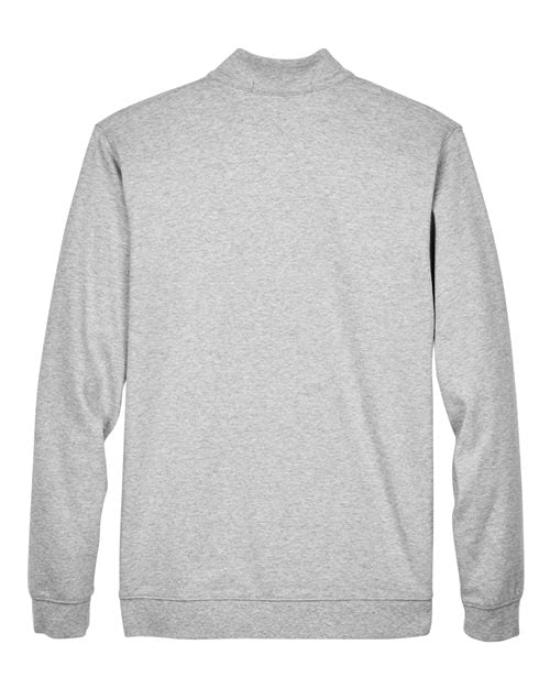 Men's DRYTEC20™ Performance Quarter-Zip Pullover - Grey Heather/ Grey H/ French Blue Back