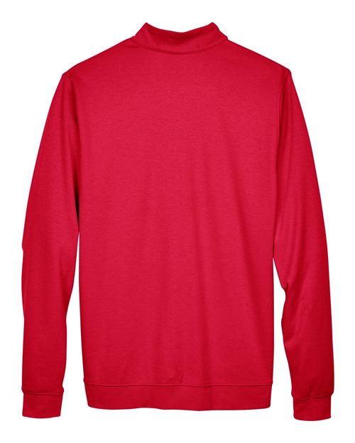 Men's DRYTEC20™ Performance Quarter-Zip Pullover - Red/ Navy/ Red Back
