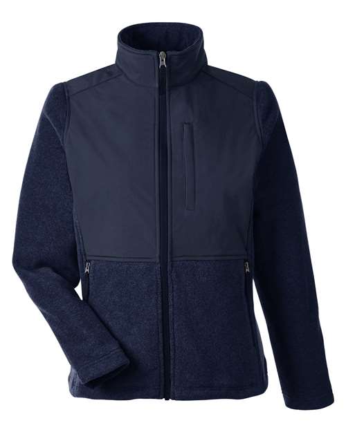 Women's Journey Summit Hybrid Full-Zip - Classic Navy/ Classic Navy Front