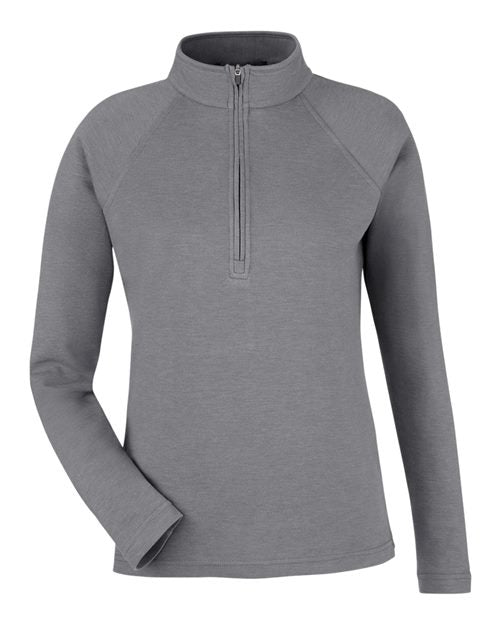 Women's New Classics® Charleston Quarter-Zip Pullover - Graphite Melange Front