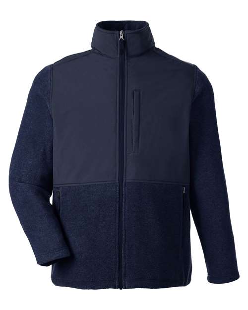 Men's Journey Summit Hybrid Full-Zip - Classic Navy/ Classic Navy Front