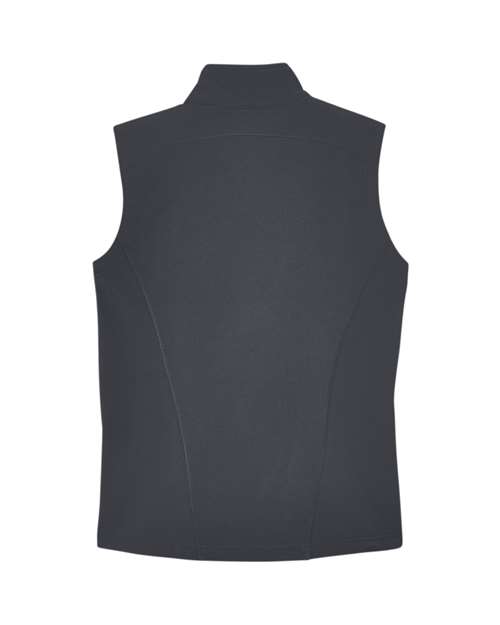 Women's Cruise Two-Layer Fleece Bonded Soft Shell Vest - Carbon Back