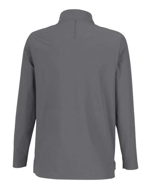 Women's CrownLux Performance® Windsor Welded Quarter-Zip Pullover - Graphite Back