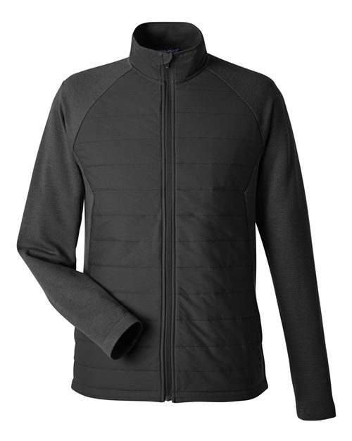 Men's New Classics® Charleston Hybrid Jacket - Black/ Melange Black Front