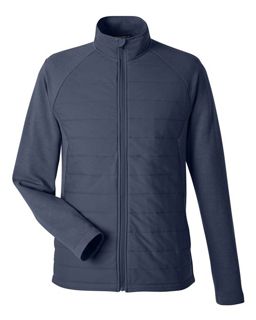 Men's New Classics® Charleston Hybrid Jacket - Navy Melange/ Navy Front