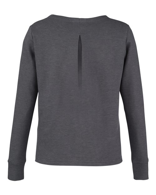 Women's New Classics® Charleston Pullover - Black Melange Back
