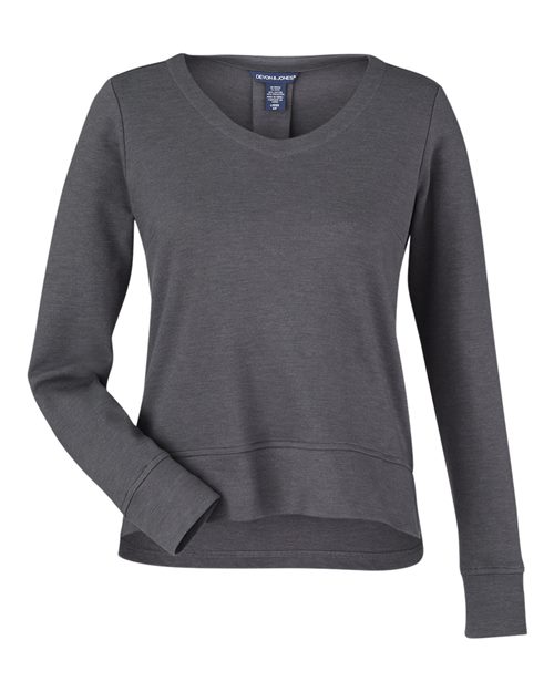 Women's New Classics® Charleston Pullover - Black Melange Front