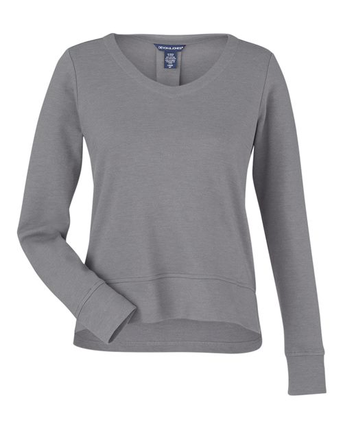 Women's New Classics® Charleston Pullover - Graphite Melange Front