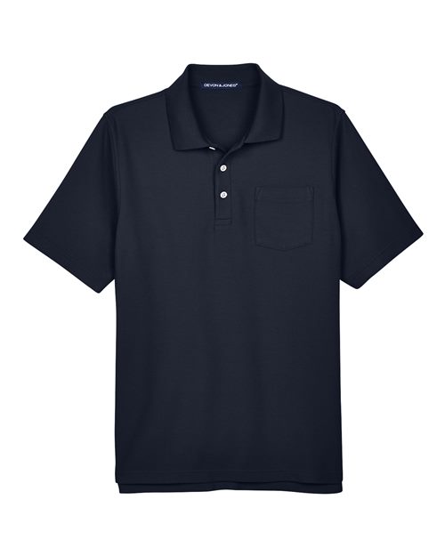 Men's DRYTEC20™ Performance Pocket Polo - Navy Front