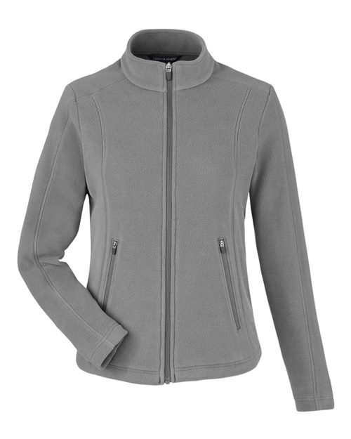 Women's CrownLux Performance® Fleece Full-Zip Jacket - Graphite Front
