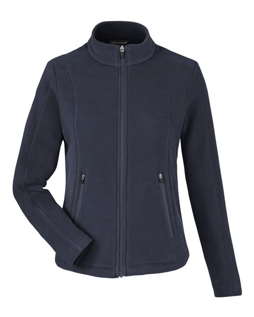 Women's CrownLux Performance® Fleece Full-Zip Jacket - Navy Front
