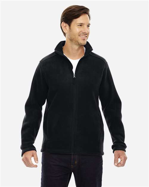 CORE365 Men's Tall Journey Fleece Jacket - Model Front