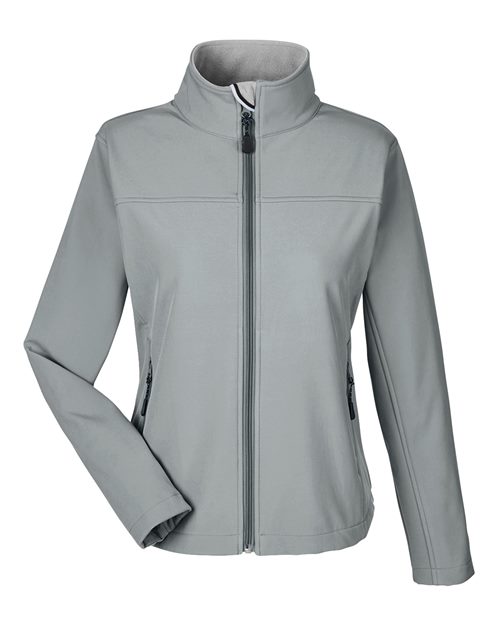 Women's Soft Shell Jacket - Charcoal Front