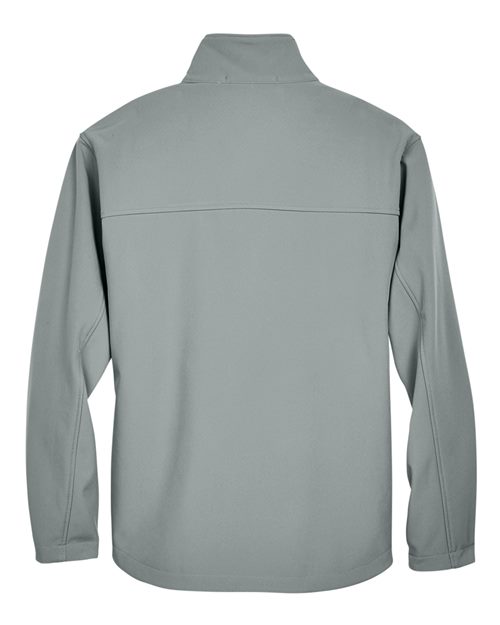 Men's Soft Shell Jacket - Charcoal Back