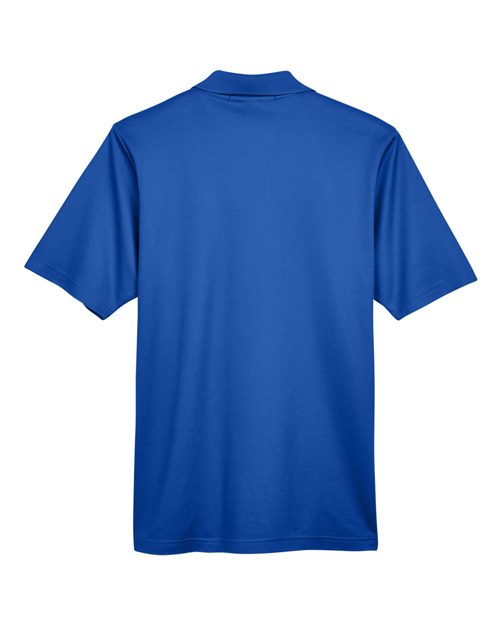 Men's Tall CrownLux Performance® Plaited Polo - True Royal Back