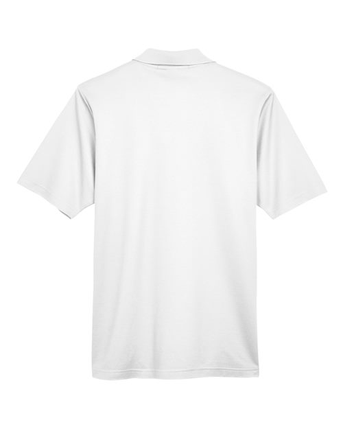 Men's Tall CrownLux Performance® Plaited Polo - White Back