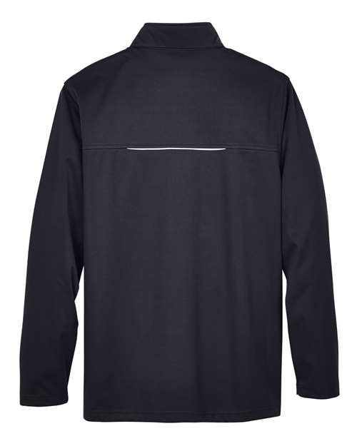 Men's Tall Techno Lite Three-Layer Knit Tech-Shell - Black Back