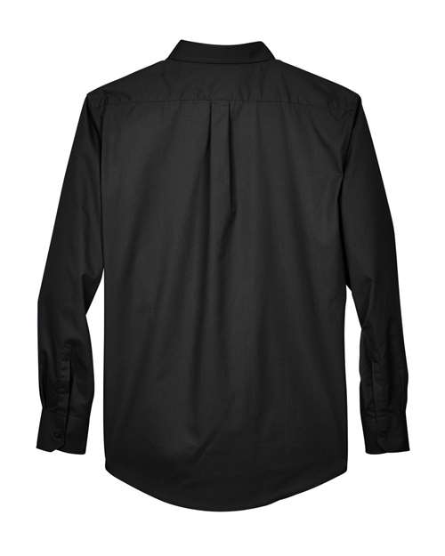 Men's Tall Operate Twill Dress Shirt - Black Back