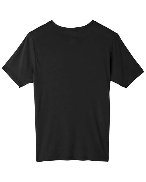 Unisex Tall Fusion ChromaSoft™ Performance T-Shirt - Black Back