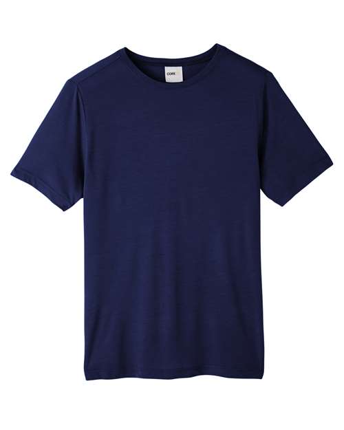 Unisex Tall Fusion ChromaSoft™ Performance T-Shirt - Classic Navy Front