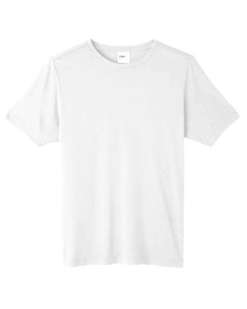Unisex Tall Fusion ChromaSoft™ Performance T-Shirt - White Front