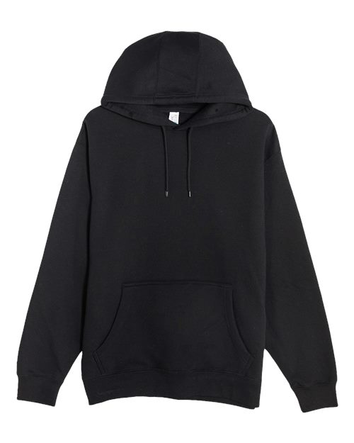 Unisex Premium Pullover Hooded Sweatshirt - Black Front