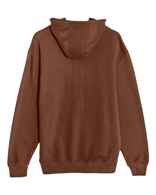 Unisex Premium Pullover Hooded Sweatshirt - Chestnut Back