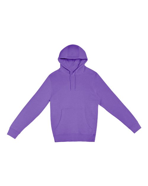 Unisex Premium Pullover Hooded Sweatshirt - Purple Front