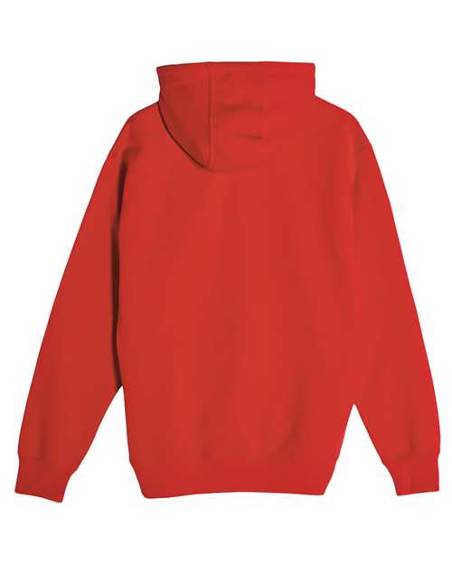 Unisex Premium Pullover Hooded Sweatshirt - Red Back
