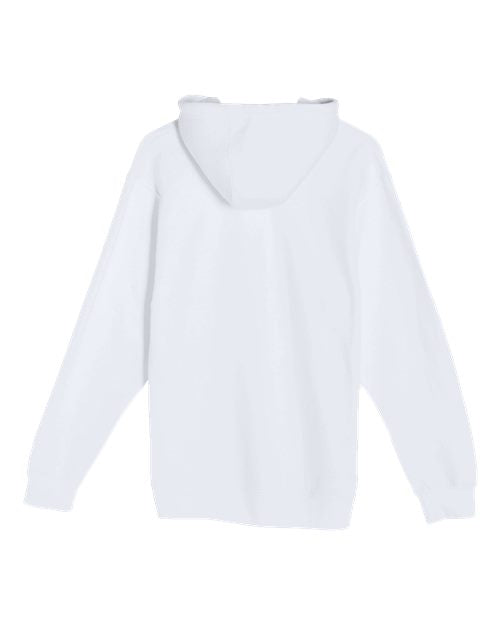 Unisex Premium Pullover Hooded Sweatshirt - White Back