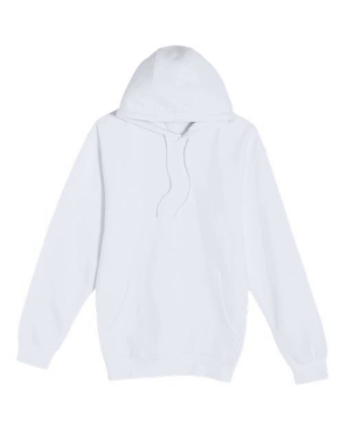 Unisex Premium Pullover Hooded Sweatshirt - White Front