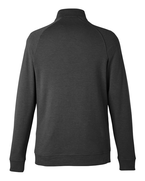 Men's New Classics® Charleston Quarter-Zip Pullover - Black Melange Back